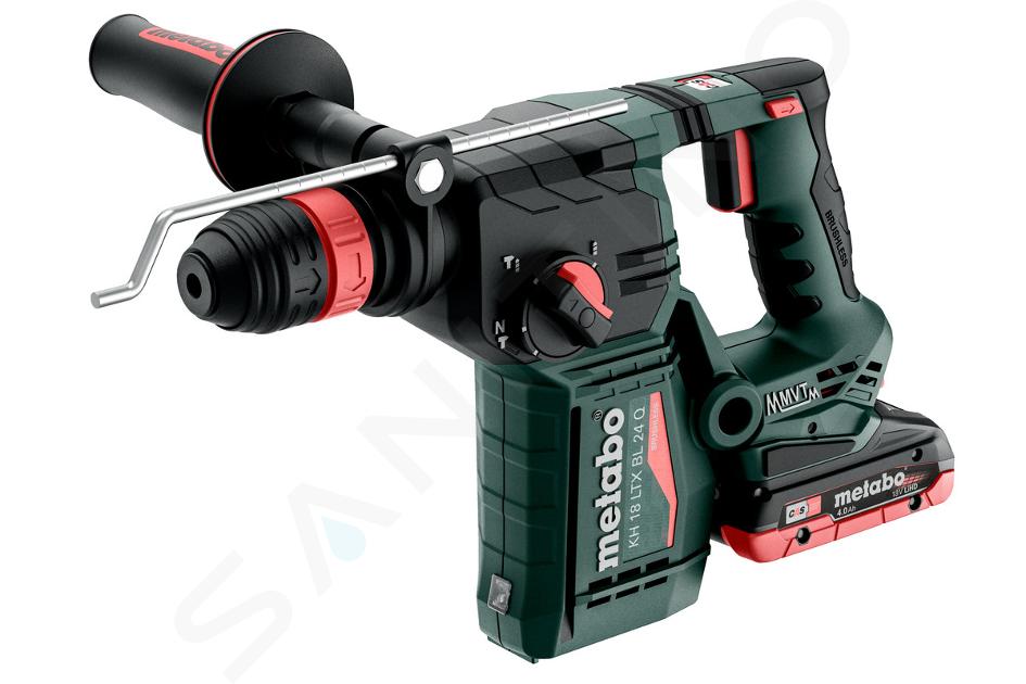 Metabo Gereedschap - 18V ACCU-combihamer, 2x accu 4.0 Ah LiHD, lader 601714800