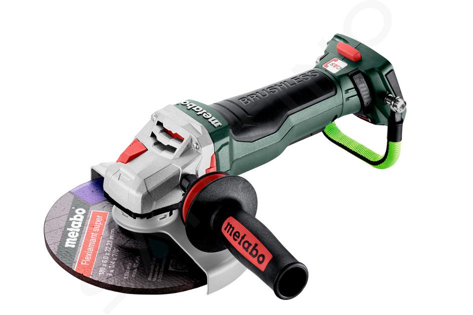 Metabo Utensili - Smerigliatrice angolare a batteria 18V 180 mm, senza batteria e caricabatterie 601746840