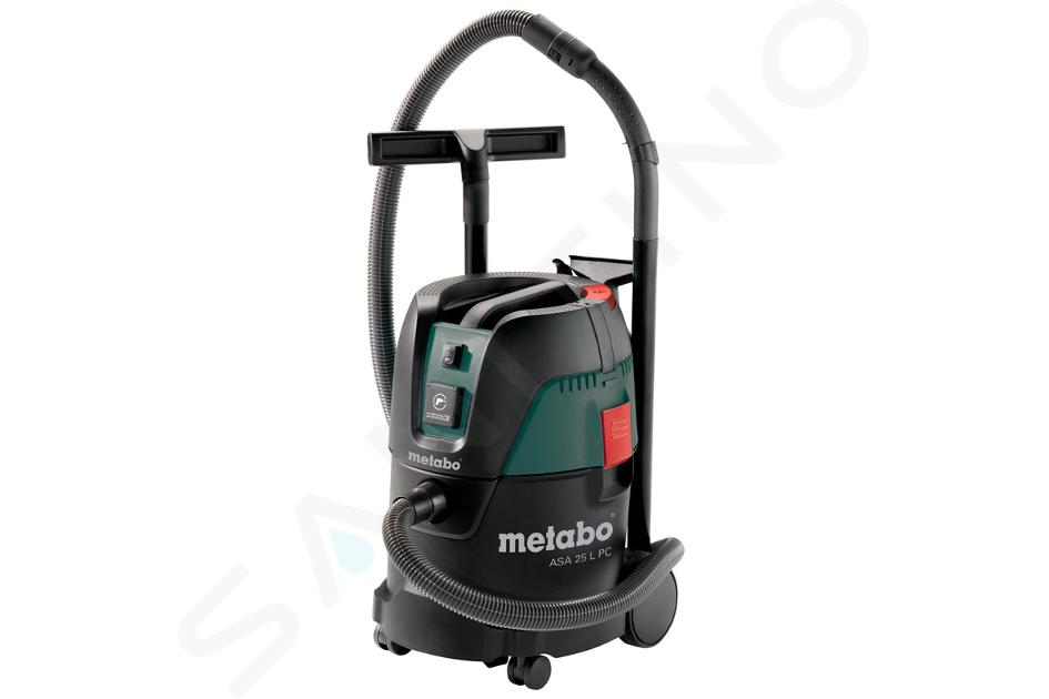 Metabo - Aspiratore industriale 1250 W, volume 25 l 602014000