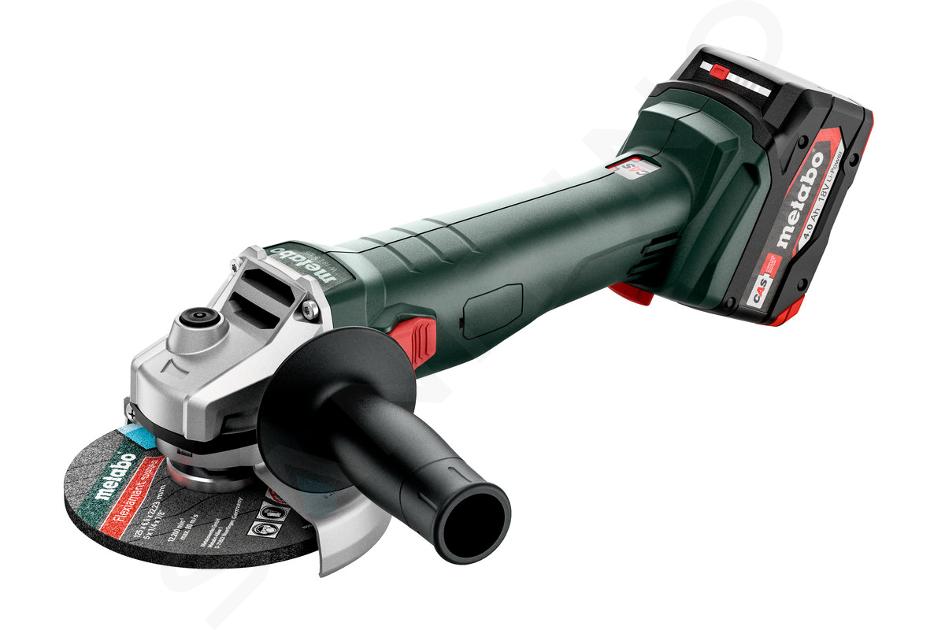 Metabo Unelte - Polizor unghiular pe acumulator 18V 125 mm, 2x acumulator 4,0 Ah, încărcător 602247510