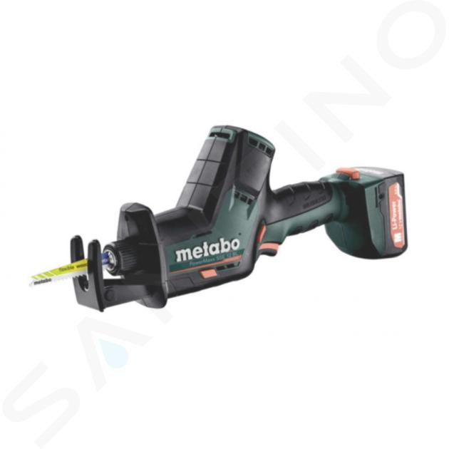 Metabo Unelte - Fierăstrău tip sabie (alternativ) pe acumulator de 12V, 2x acumulator 2,0 Ah Li-Power, încărcător 602322500