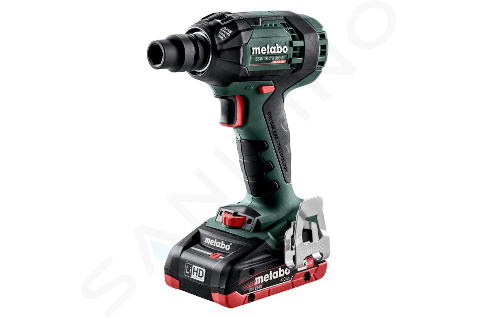 Metabo Herramientas - Llave de impacto AKU 18V, 2x batería 4.0 Ah XR, cargador 602395800
