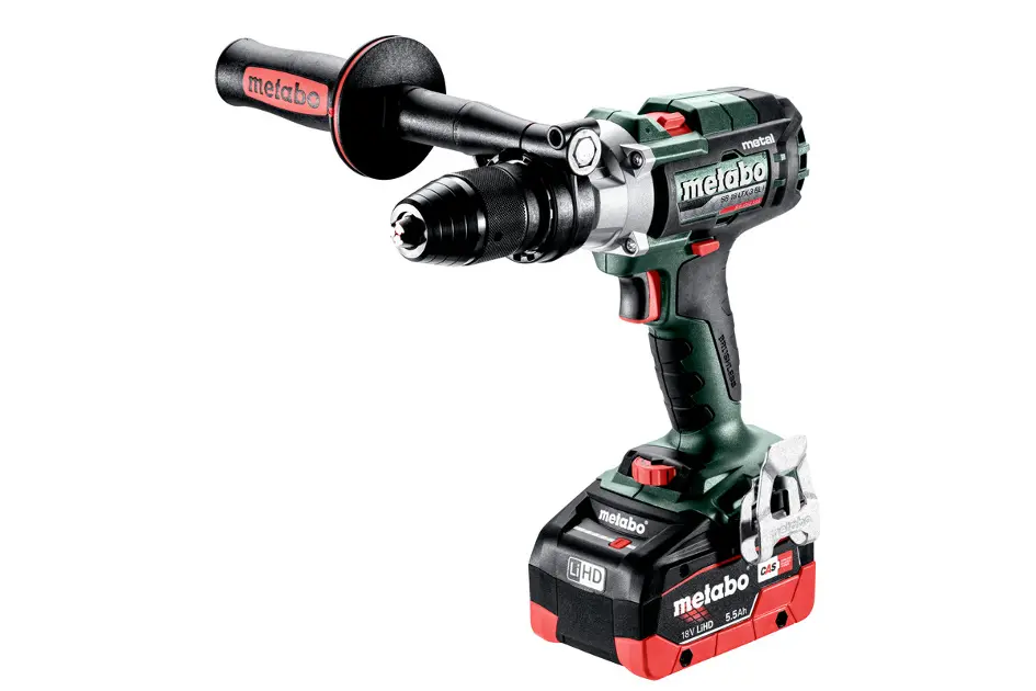 E-shop Metabo - 18V AKU vŕtačka s príklepom, 2x aku 5,5 Ah LiHD, nabíjačka 603183660