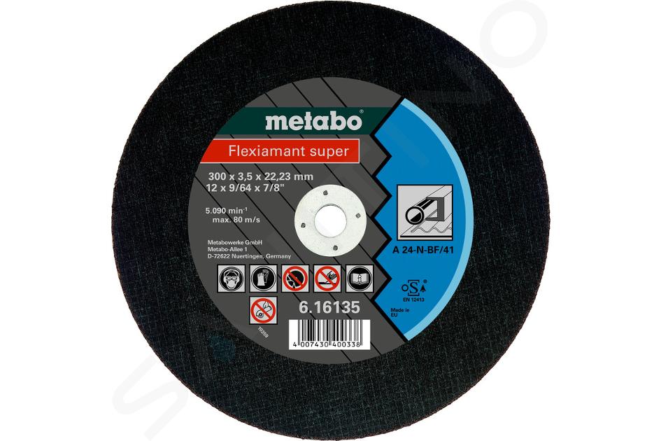 Metabo Accessori - Disco da taglio per acciaio 300x22,2 mm 616136000