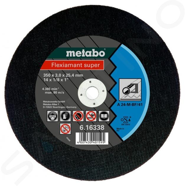 Metabo Zubehör - Trennscheibe für Stahl, 350x25,4 mm 616338000