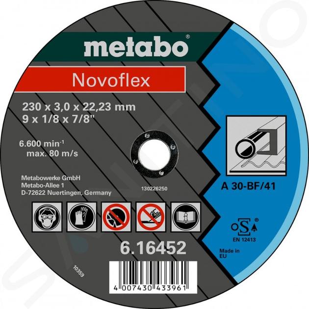 Metabo Príslušenstvo - Rezný kotúč na oceľ 125x22,23 mm 616444000