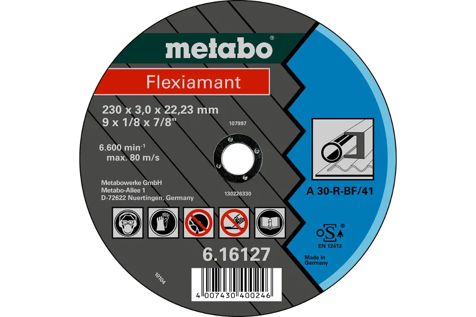Levně Metabo Příslušenství - Řezný kotouč na kov 115x22,23 mm 616727000