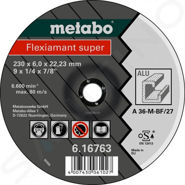 Metabo Zubehör - Schleifscheibe Aluminium 125x22,23 mm 616749000