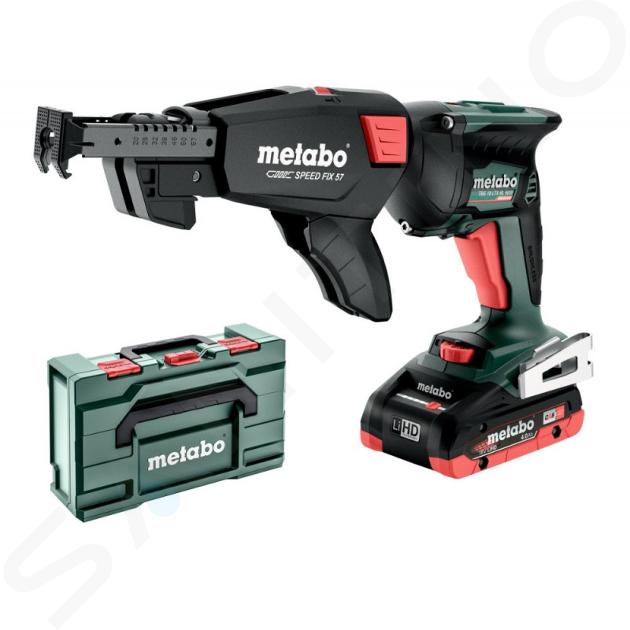 Metabo Werkzeuge - 18V Akku-Trockenbauschrauber, 2x Akku 4,0 Ah LiHD, Ladegerät 620063540