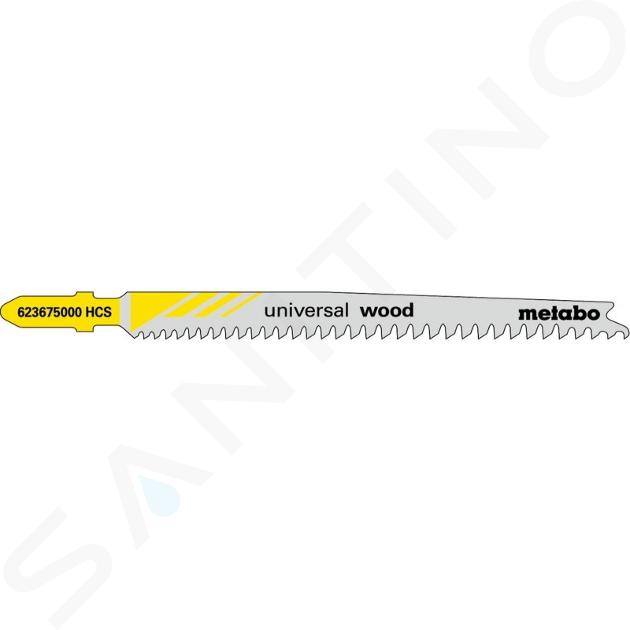 Metabo Toebehoren - Zaagbladen voor hout, lengte 91 mm, 25 stuks 623617000