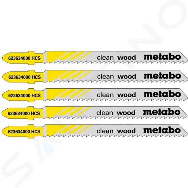 Metabo Toebehoren - Set van zaagbladen voor hout, lengte 74 mm, 5 stuks 623634000
