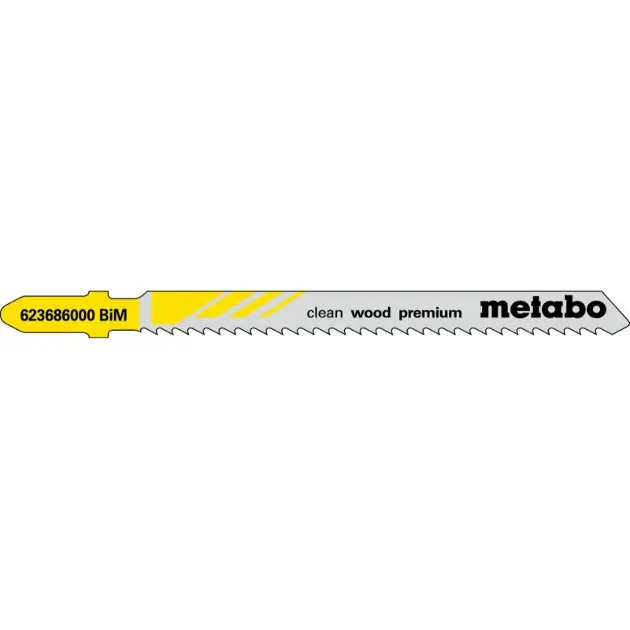 Levně Metabo Příslušenství - Pilové plátky, délka 74 mm, 5 ks 623686000