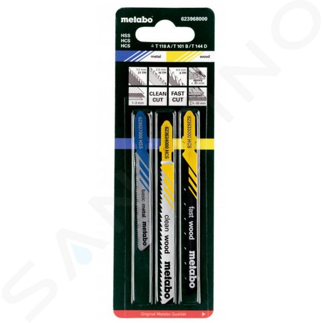Metabo Toebehoren - 3-delige set zaagbladen 623968000
