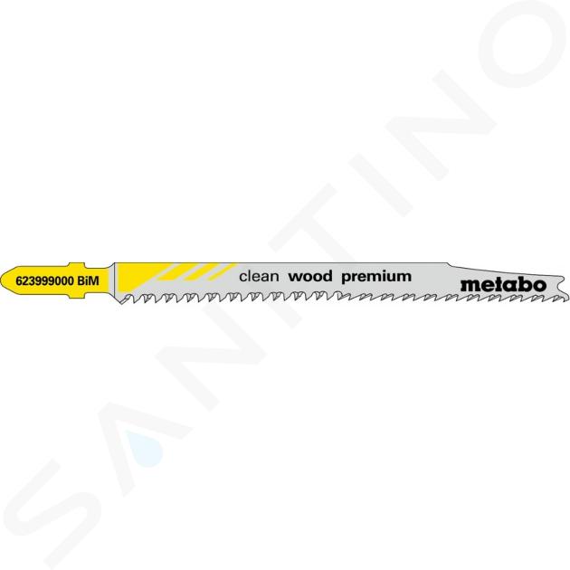 Metabo Toebehoren - Set zaagbladen voor hout, lengte 93 mm, 5-delig 623999000
