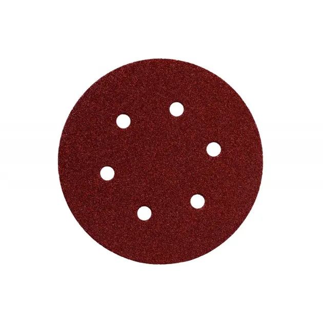 Metabo Sandpaper – 6 Inch Diameter, A400 Grit, Pack Of 25 Sheets