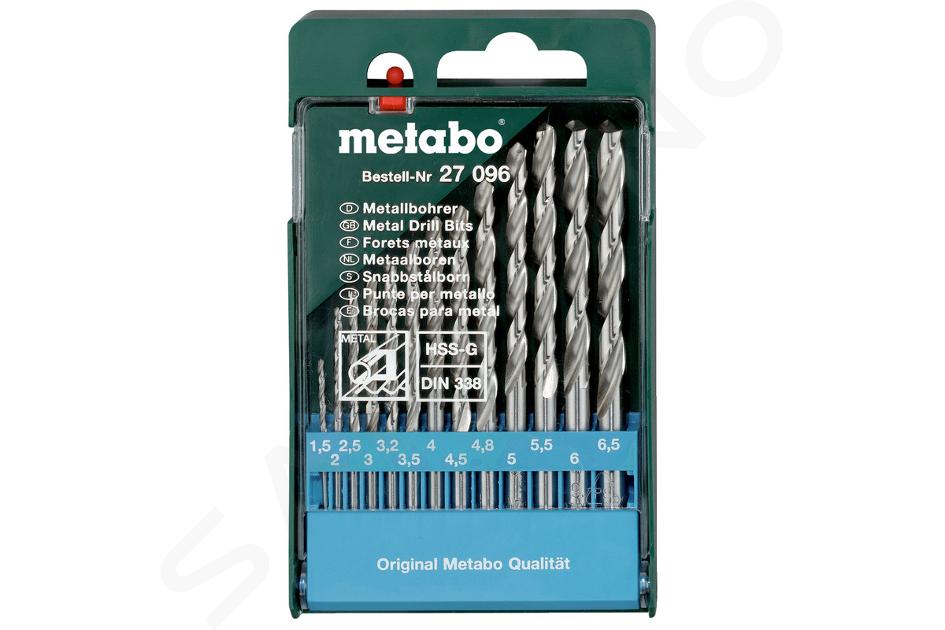 Metabo Accesorios - Juego de brocas para metal de 13 piezas. 627096000