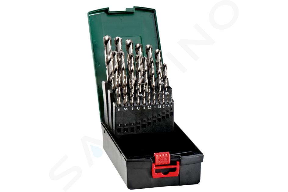 Metabo Accesorios - Juego de brocas para metal de 25 piezas. 627098000