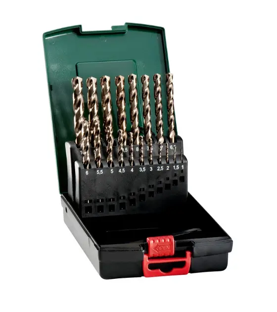Levně Metabo - 19dílná sada vrtáků do kovu 627671000