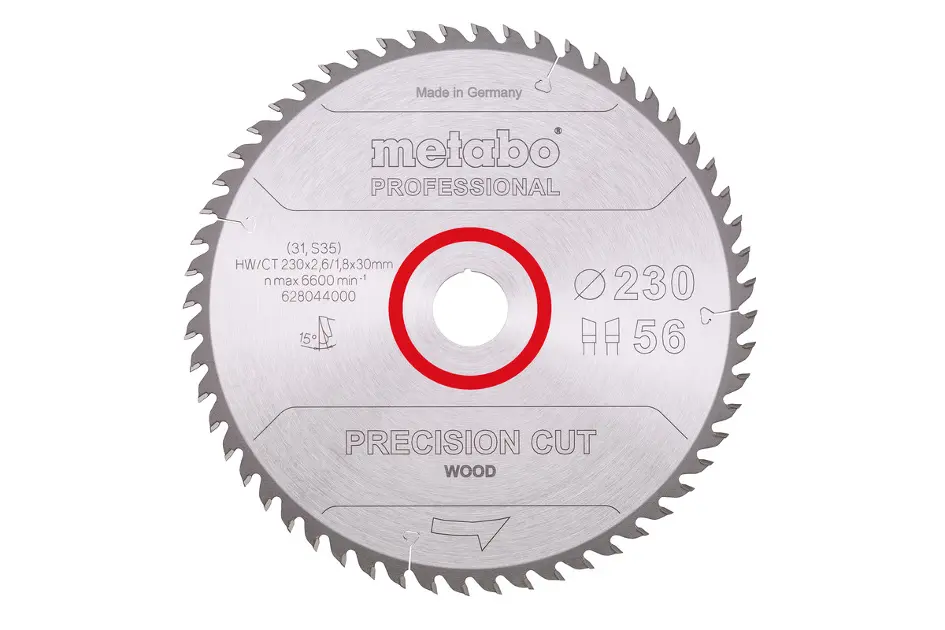 Levně Metabo - Pilový kotouč na dřevo, 230x30 mm, 56 zubů 628044000