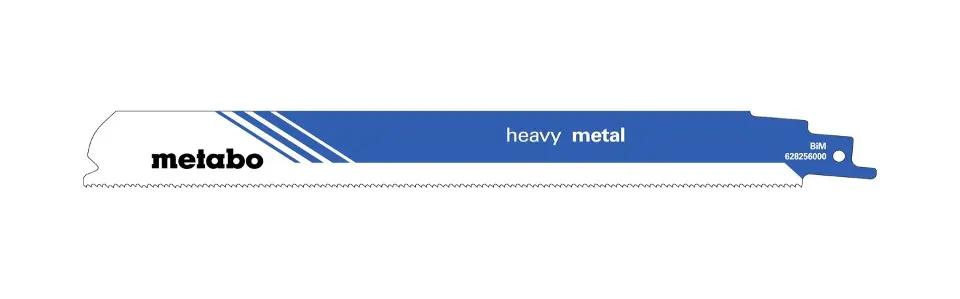 Levně Metabo - Sada pilových plátků na kov 14/18 TPI, délka 225 mm, 5 ks 628256000
