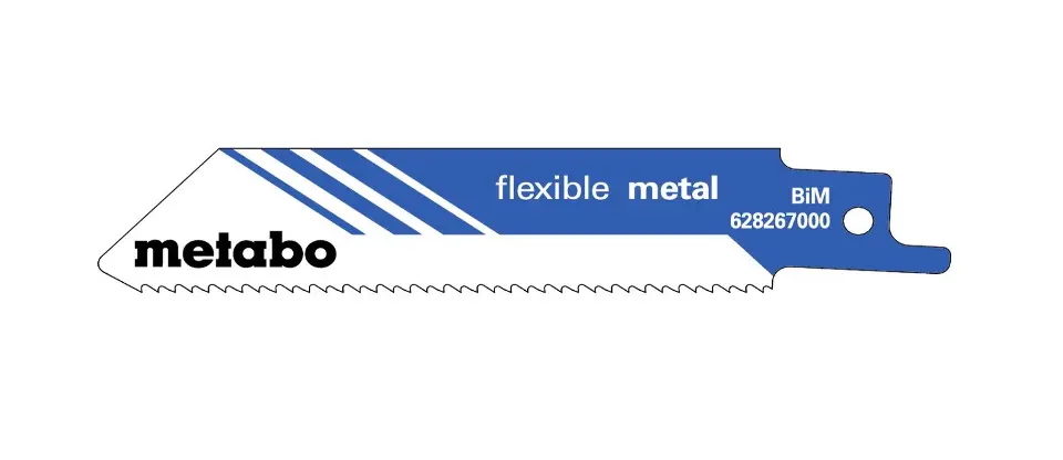 Levně Metabo - Sada pilových plátků na kov 14 TPI, délka 100 mm, 5 ks 628267000