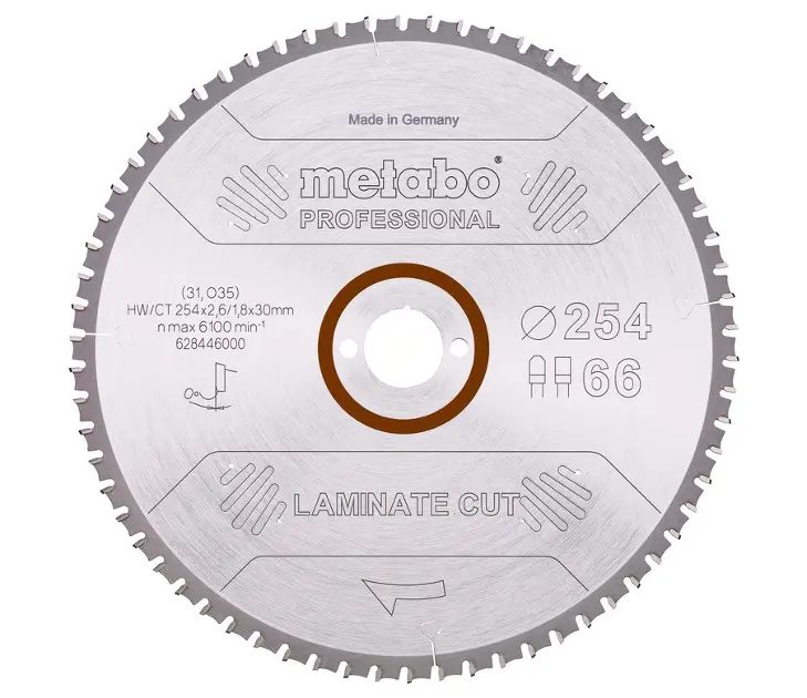 Levně Metabo - Pilový kotouč 254x30 mm, 66 zubů 628446000