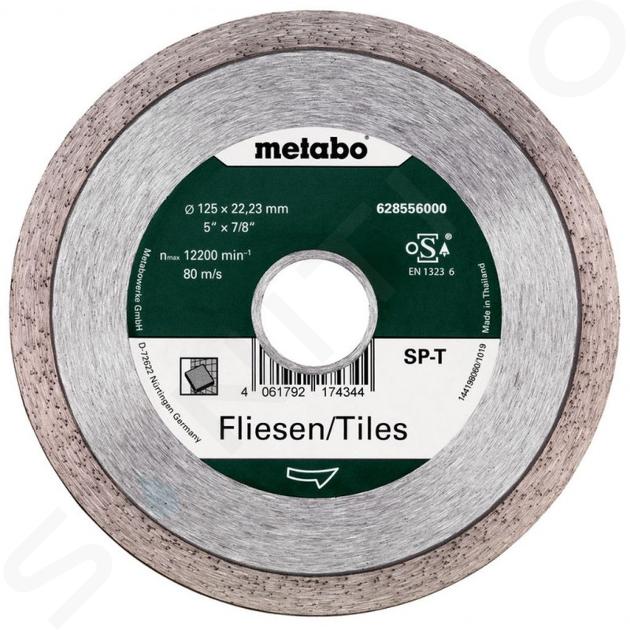 Metabo Zubehör - Diamanttrennscheibe für Fliesen 125x22,23 mm 628556000