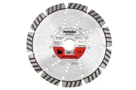 Metabo Diamantový rezný kotúč 180 x 22,23 mm 628573000