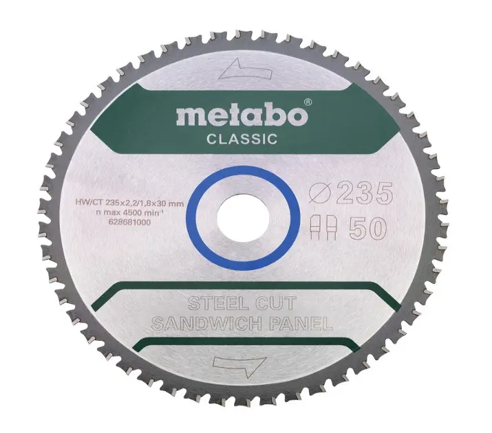 Levně Metabo - Pilový kotouč na kov 235x30 mm, 50 zubů 628681000