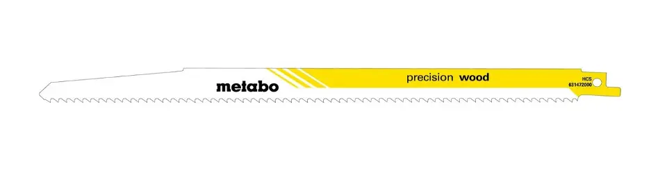 Levně Metabo - Sada pilových plátků na dřevo 6 TPI, délka 300 mm, 5 ks 631472000