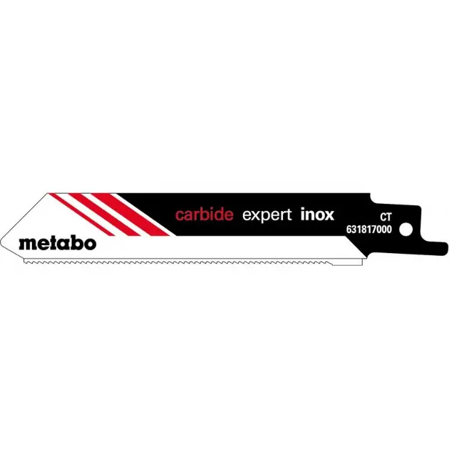 Levně Metabo Příslušenství - Pilový plátek na kov, délka 12 cm, 2 ks 631817000