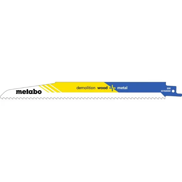 Levně Metabo Příslušenství - Pilové plátky, délka 225 mm, 5 ks 631926000