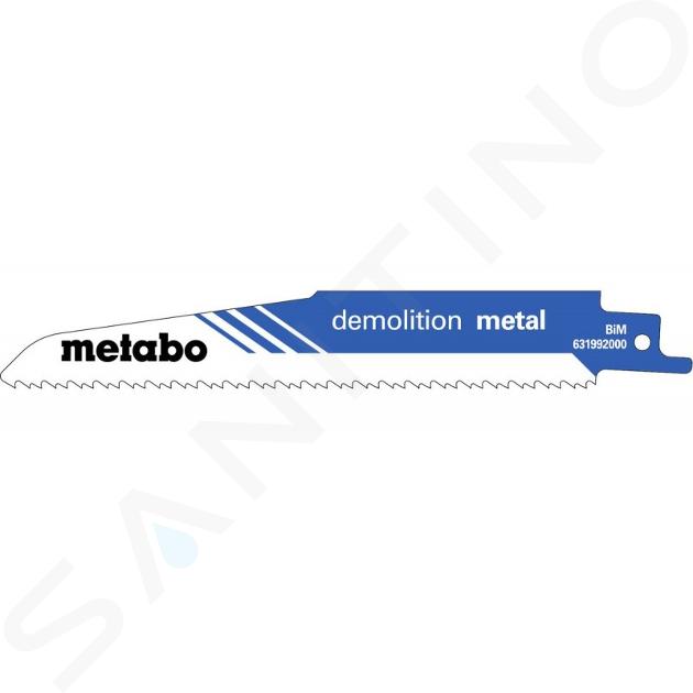 Metabo Zubehör - Satz Sägeblätter für Metall 8-10 TPI, Länge 150 mm, 5-tlg 631992000