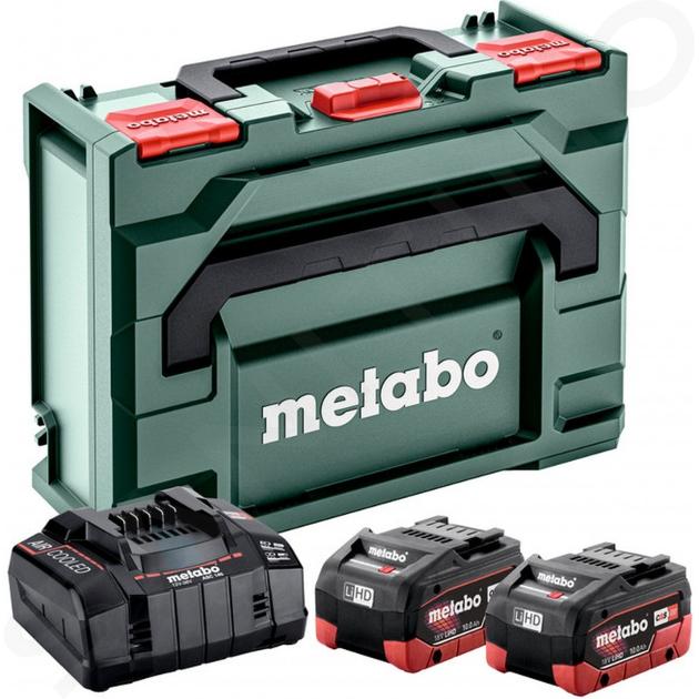 Metabo Accesorii - Set încărcător 8A, 2x bat. 18 V 10,0 Ah LiHD 685142000