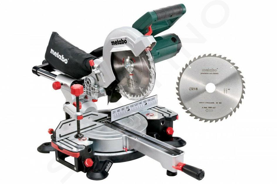 Metabo Gereedschap - Afkort- en verstekzaag 216 mm, 1500 W, met geleiding 690827000