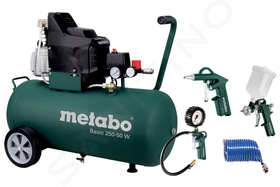 Metabo - Elektrický kompresor 1500 W, s příslušenstvím 690866000