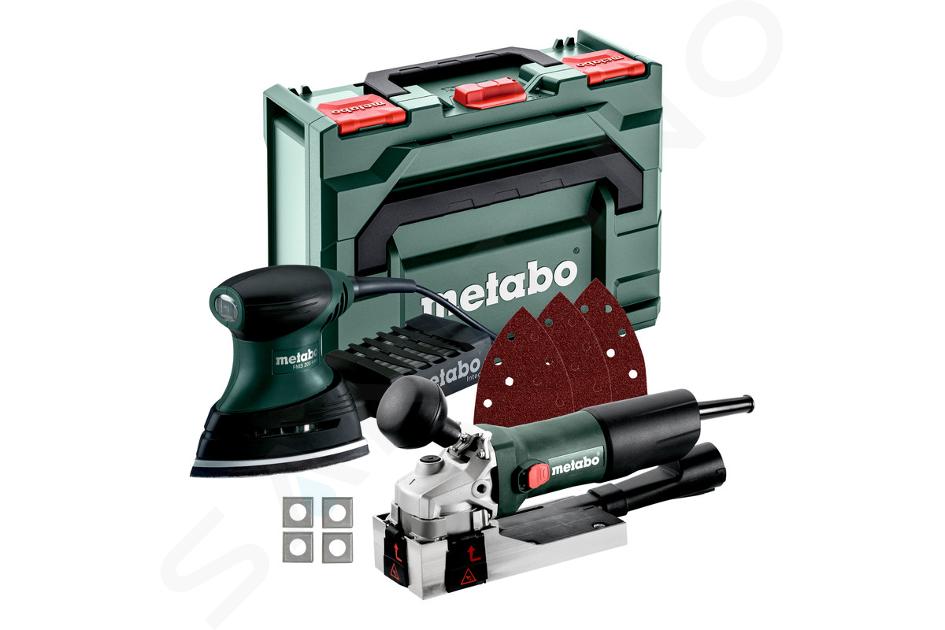 Metabo Werkzeuge - Fräser- und Multifunktionsschleifer-Set, mit Zubehör 690870000