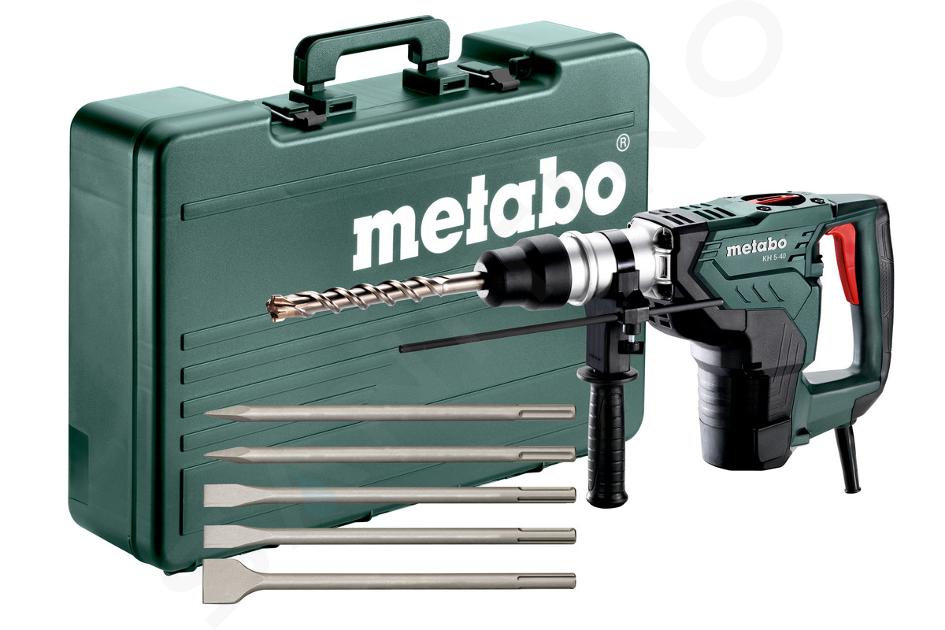 Metabo Utensili - Martello combinato 1100 W, con accessori 691057000