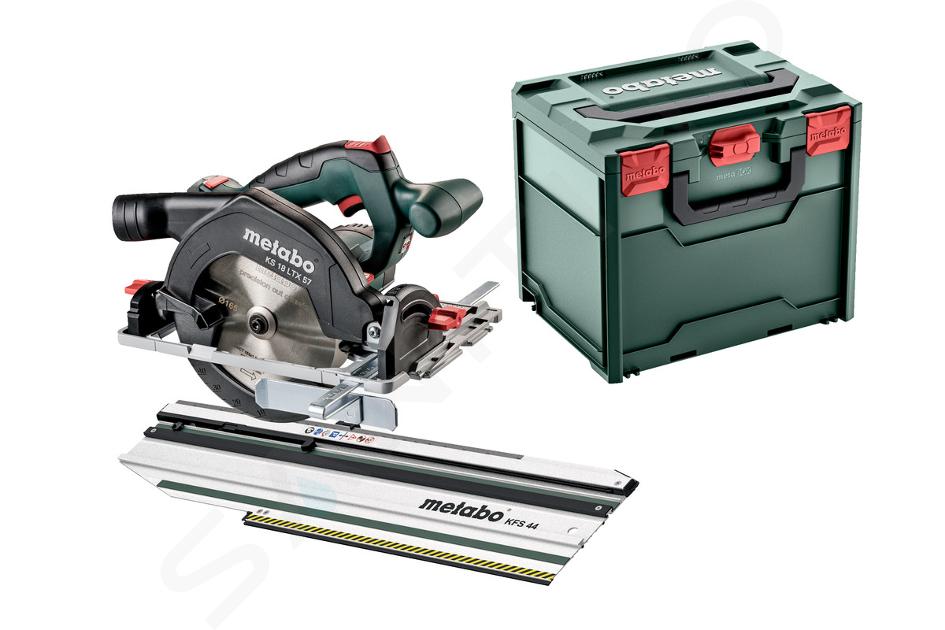 Metabo Unelte - Fierăstrău circular pe acumulator 18V 165 mm, cu șină de debitat, fără acumulator și încărcător 691195000