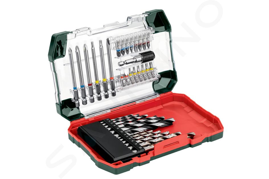 Metabo Accessori - Set di bit e punte da trapano da 35 pezzi 626725000
