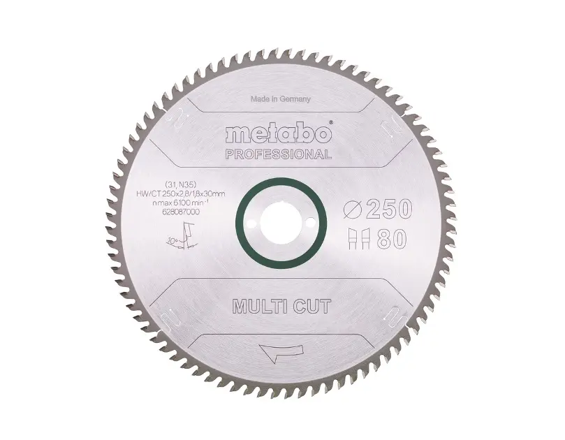 Levně Metabo - Pilový kotouč 250x30 mm, 80 zubů 628087000