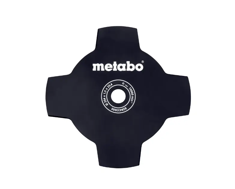 Metabo - Lame de rechange pour débroussailleuse, 25 mm 628433000