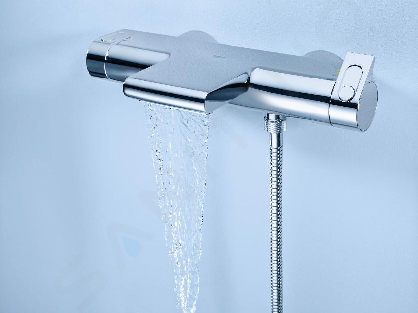 GROHE 34 729 000 GROHTHERM Conjunto de Ducha Termostática Cromo — Bañoidea