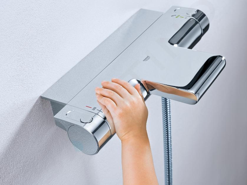 lawaai Bepalen En team Grohe Grohtherm 2000 - Thermostatische badkraan, chroom 34464001 |  Sanitino.nl