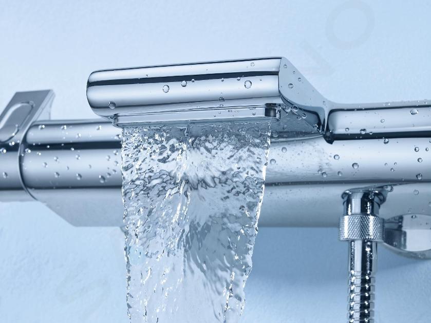 Jonge dame homoseksueel kever Grohe Grohtherm 2000 - Thermostatische badkraan, chroom 34464001 |  Sanitino.nl