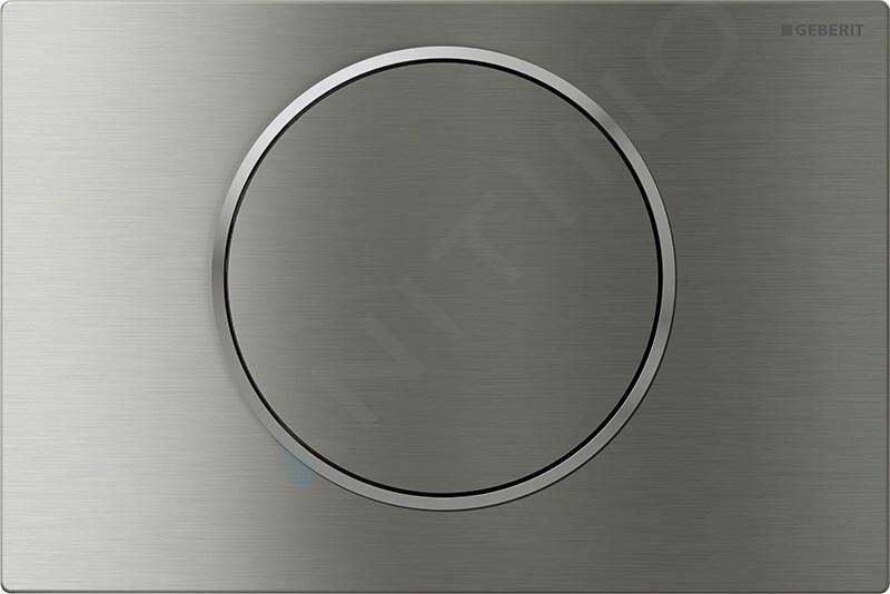 Geberit Sigma10 - Plaque de déclenchement SIGMA10, inox 115.758.SN.5