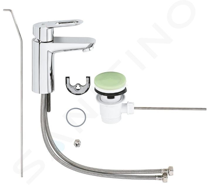 Grohe BauLoop - Mitigeur d'évier, chrome 31368000