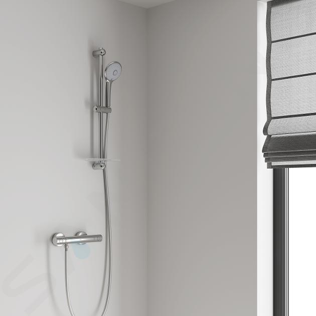 Grohe Euphoria 110 Champagne set douchette 3 fonctions de jet