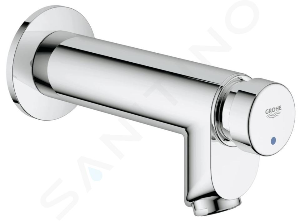 Grohe Euroeco Cosmopolitan T - Rubinetto autochiudente a muro, cromato 36266000