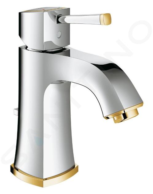 Grohe Bau Ceramic - Set de lavabo et mitigeur de lavabo avec bonde, blanc  alpin/chrome 39472000